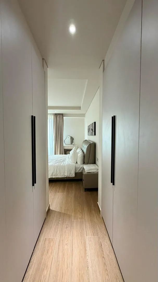 Quiet private corridor within a Berga's residence